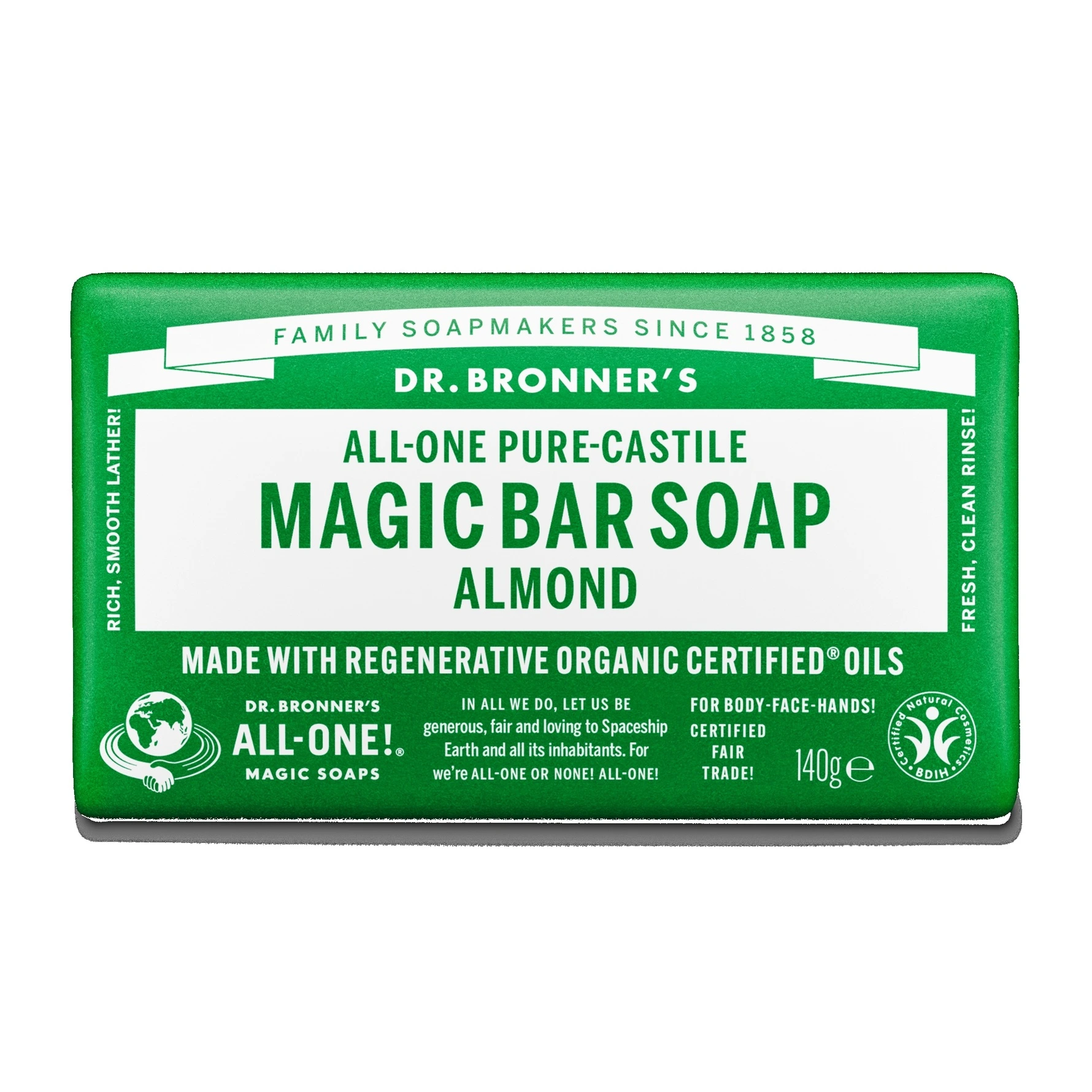 Dr. Bronner's Bar Soap Almond
