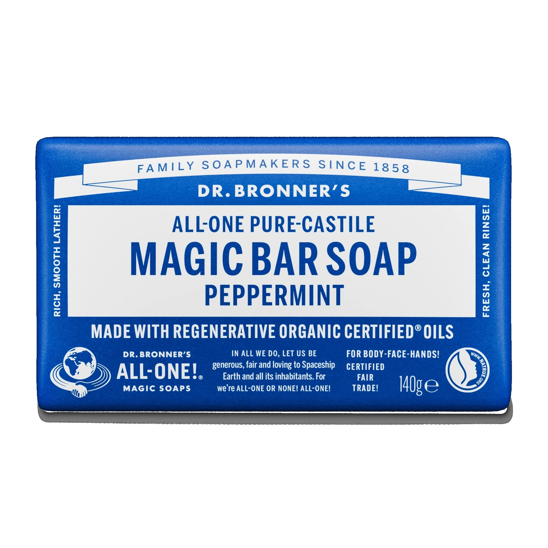 Dr. Bronner's Bar Soap Peppermint