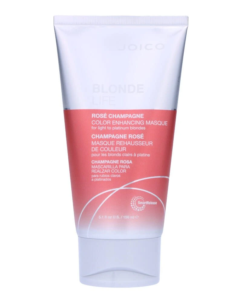 Joico Blonde Life Color Enhancing Masque Rose Champagne - 150 ml