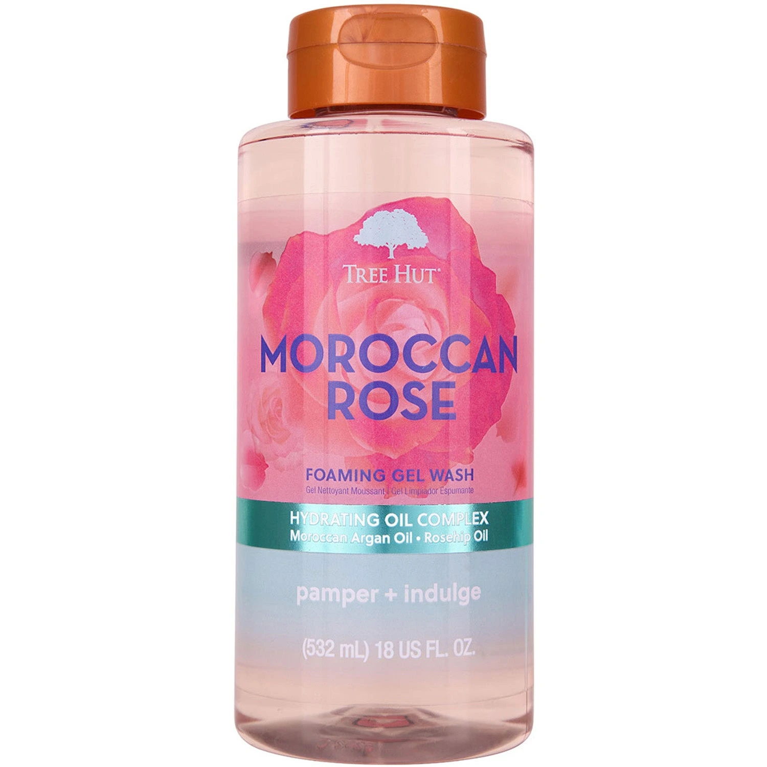 Tree Hut Foaming Gel Wash Moroccan Rose - 532 ml