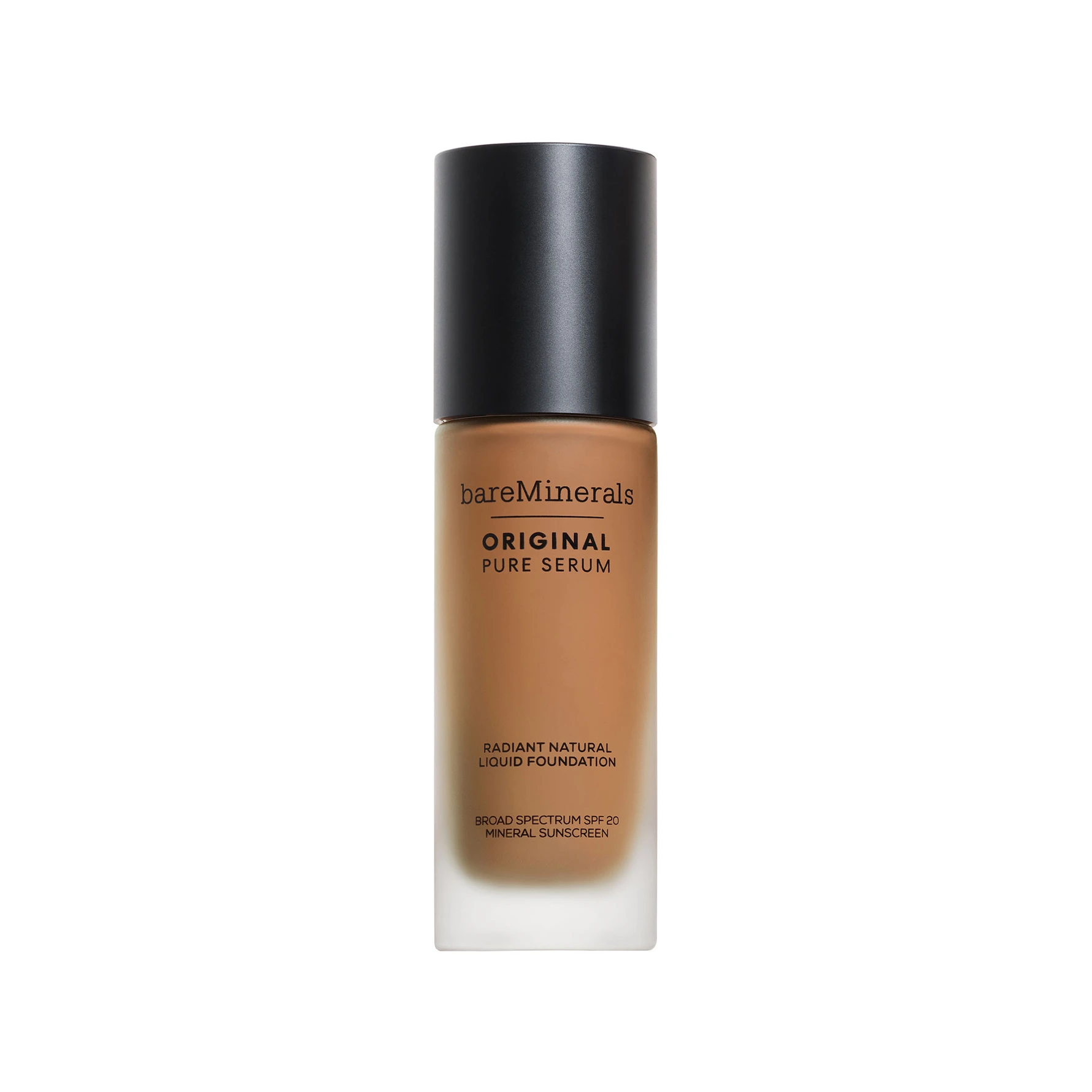 bareMinerals Original Pure Serum Radiant Natural Liquid Foundation Mineral SPF20 4,5 Medium Deep Warm 4,5 Medium Deep Warm
