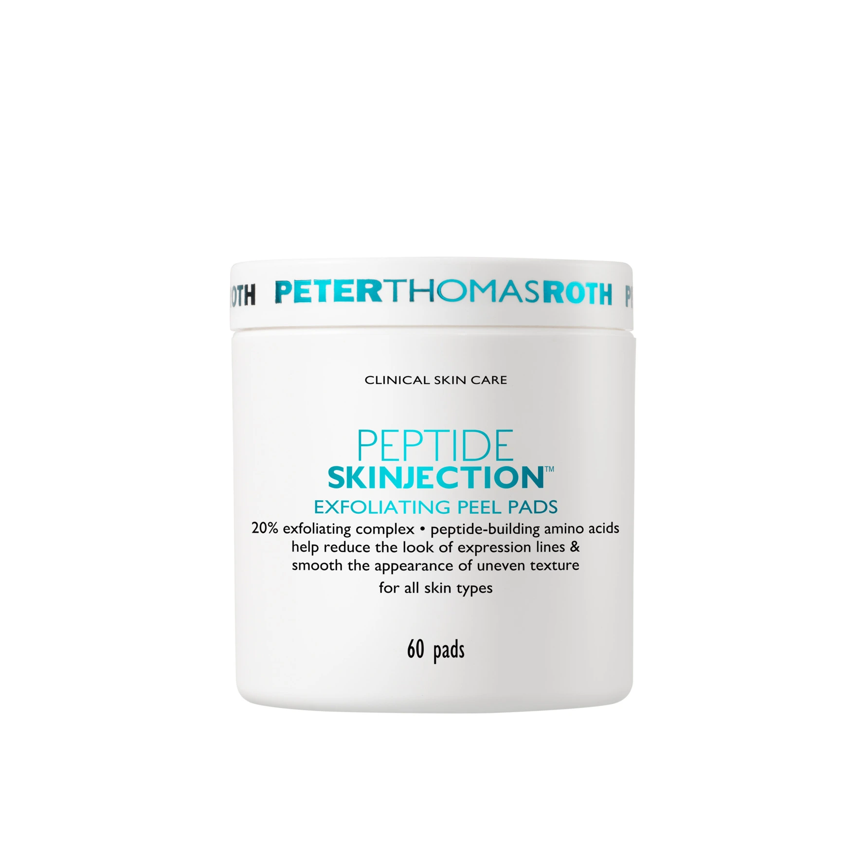 Peter Thomas Roth Peptide Skinjection™ Exfoliating Peel Pads 60 stk