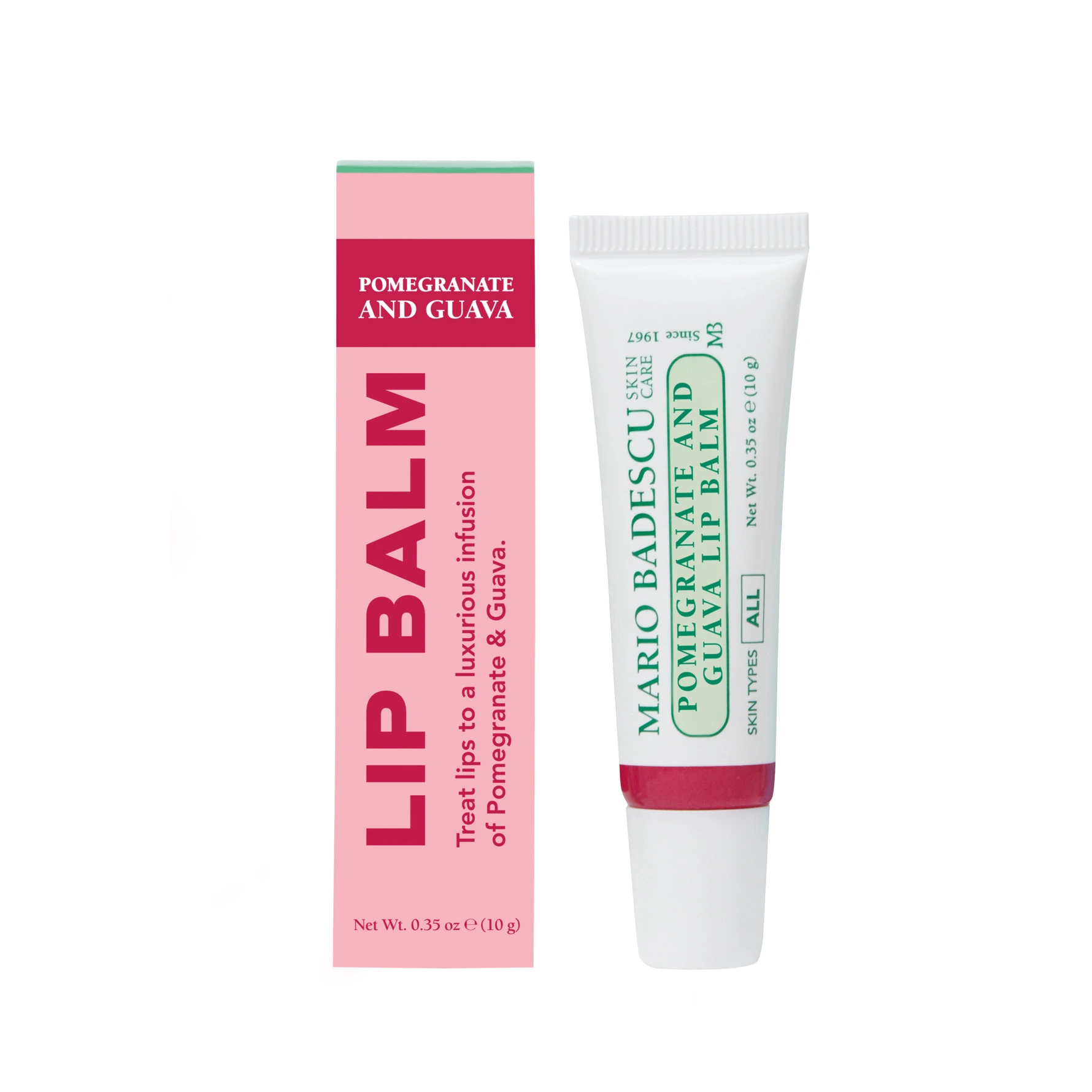 Mario Badescu Lip Balm Pomegranate & Guava Mario Badescu Lip Balm Pomegranate & Guava Mario Badescu Lip Balm Pomegranate & Guava