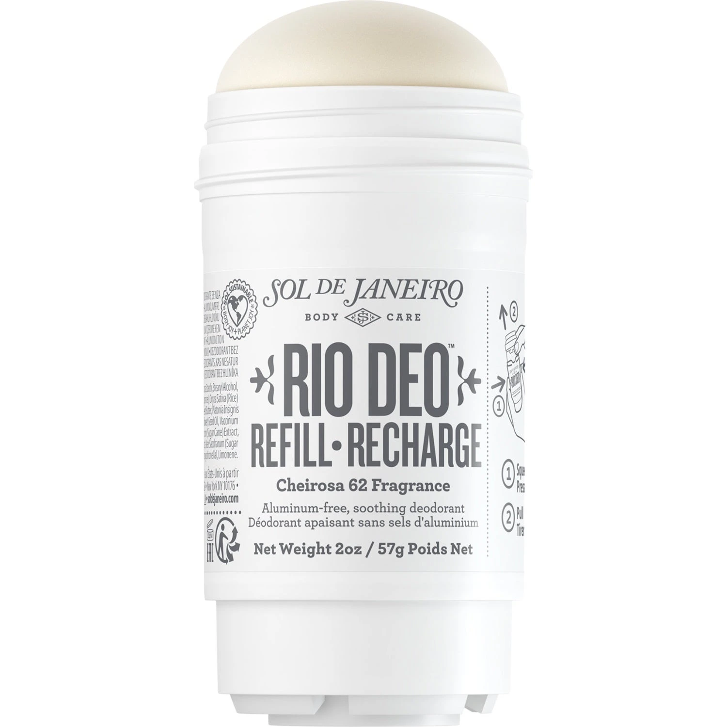 Sol de Janeiro Rio Deo 62 Deodorant Refill 57 ml