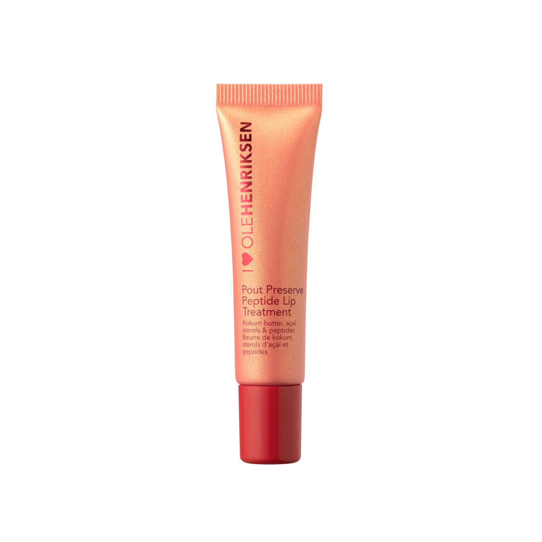 Ole Henriksen Pout Preserve Peptide Lip Treatment Glimmers Strawberry Sorbet