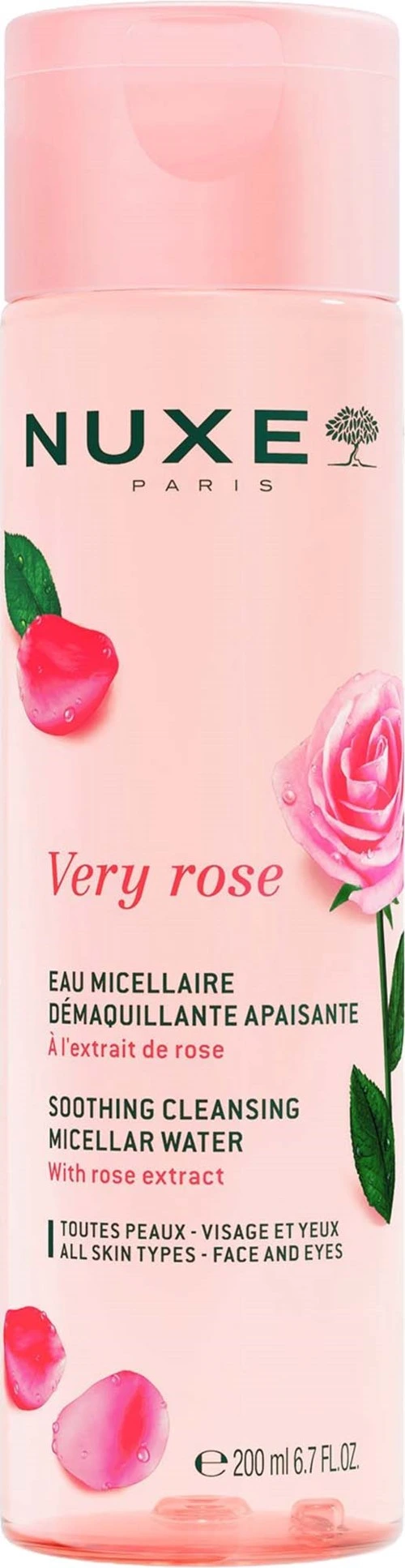 Nuxe Very rose Soothing Cleansing Micellar Water 200 ml
