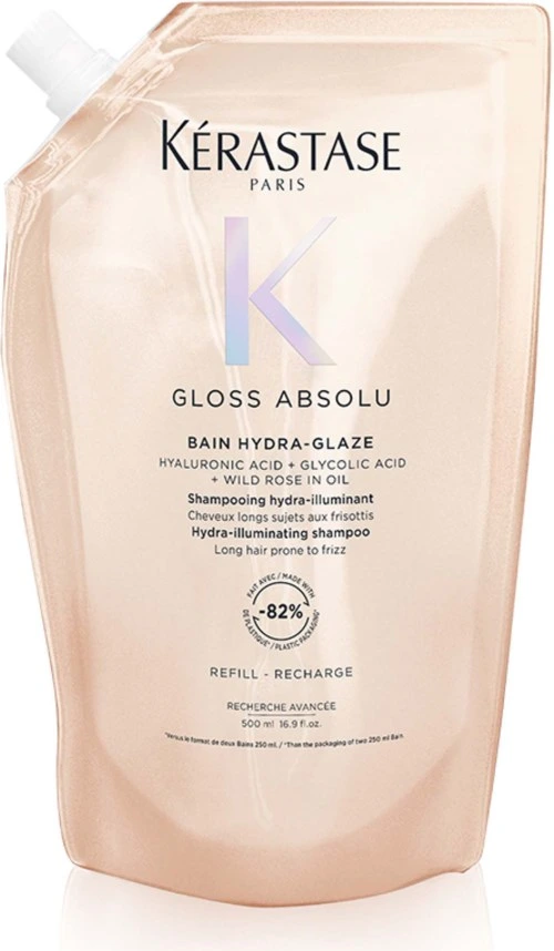 Kérastase Gloss Absolu Bain Hydra-Glaze Shampoo Refill 500 ml