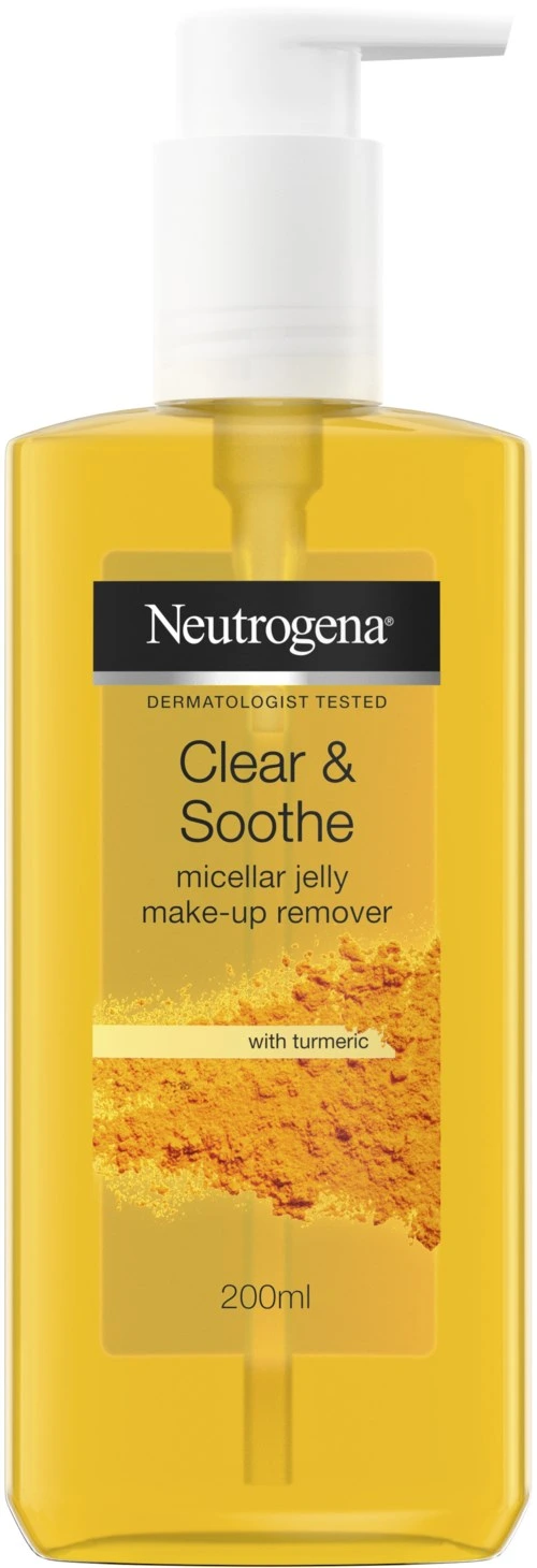 Neutrogena Clear & Soothe Micellar Jelly Makeup Remover 200 ml