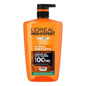 L'Oréal Paris Men Expert Hydra Energetic Shower Gel - 1000 ml.