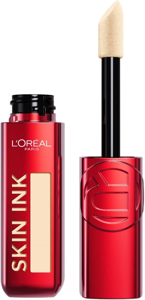 Loreal Paris Infaillible Skin Ink 2-in-1 Foundation Concealer Hybrid Face Makeup 40 Warm