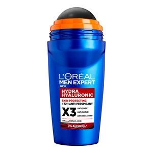 L'Oréal Paris Men Expert Hydra Hyaluronic Deodorant Roll On for normal skin - 50 ml.