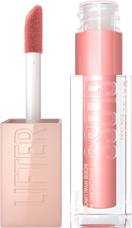 Maybelline New York Lifter Gloss, Hydrating Lip Gloss with Hyaluronic Acid 006 Reef
