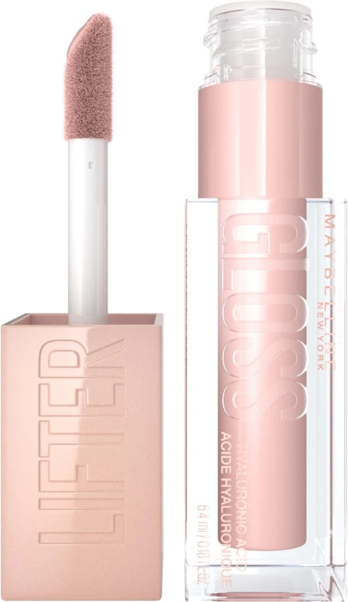 Maybelline New York Lifter Gloss, Hydrating Lip Gloss with Hyaluronic Acid 002 Ice