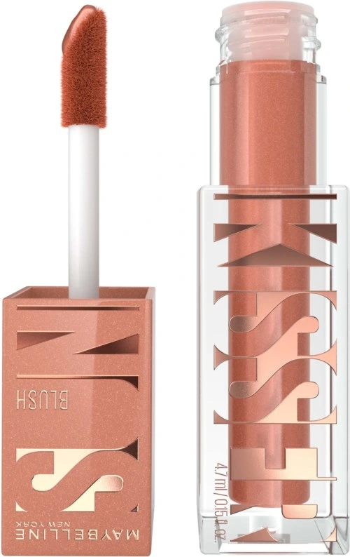 Maybelline New York Sunkisser Glow Liquid Blush 8 Shades On