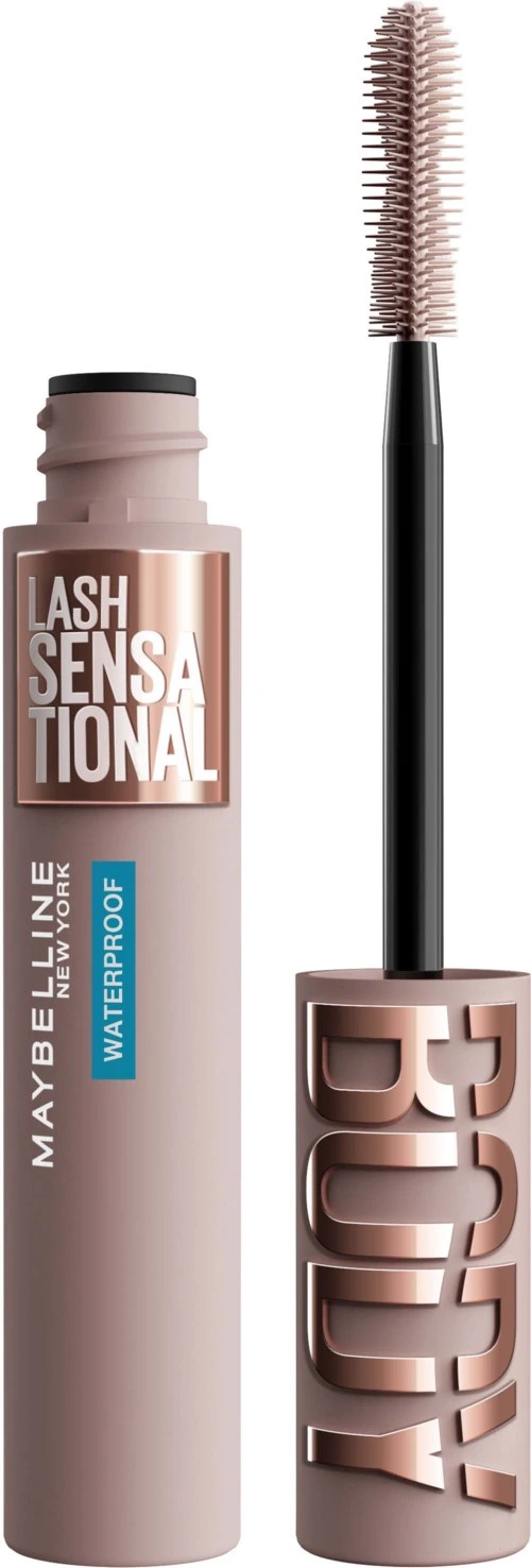 Maybelline New York Lash Sensational Body Waterproof Mascara Very Black