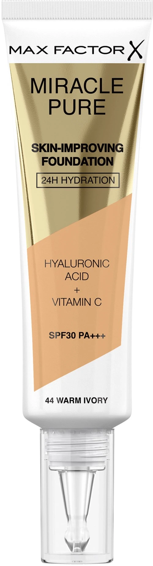 Max Factor Miracle Pure Skin Improving Foundation 44 Warm Ivory 44