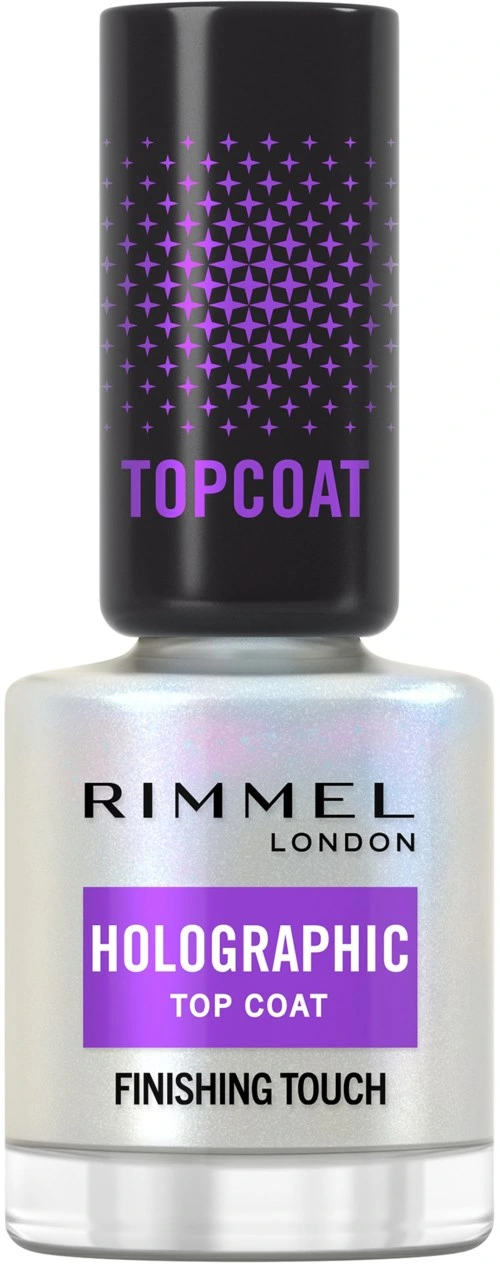 Rimmel Holographic Nail Polish Top Coat 12 ml