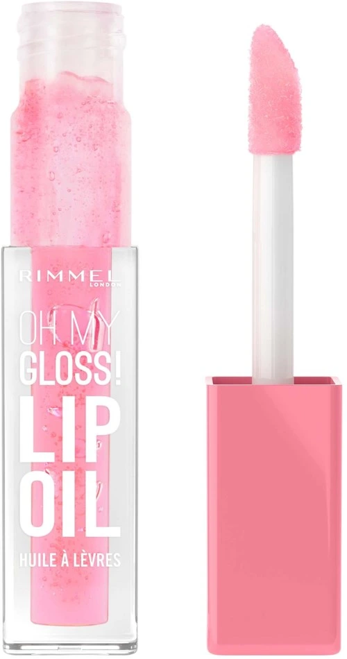 Rimmel Oh My Gloss! Lip Oil Lip Gloss 001 Pink Flush