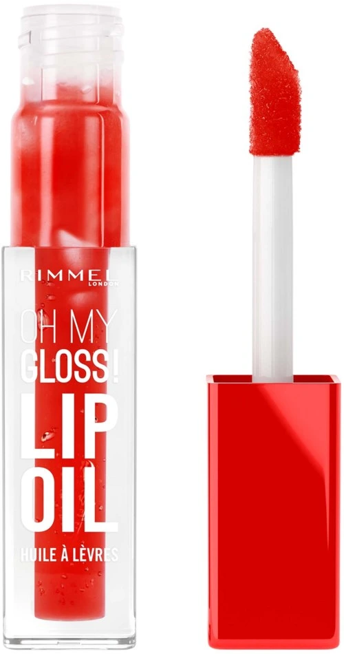 Rimmel Oh My Gloss! Lip Oil Lip Gloss 004 Vivid Red