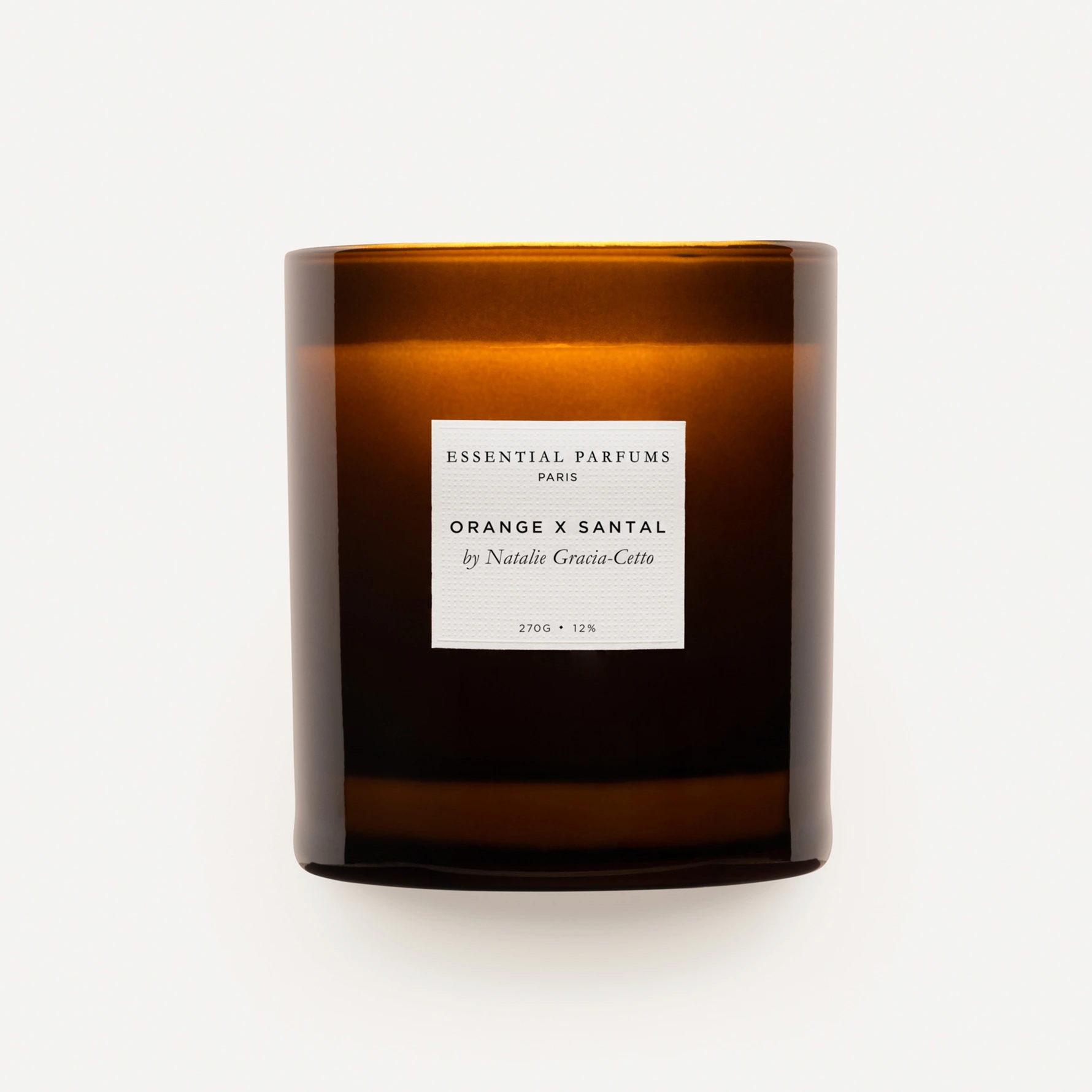 Essential Parfums Orange X Santal By Nathalie Gracia - Cetto Candle 270g