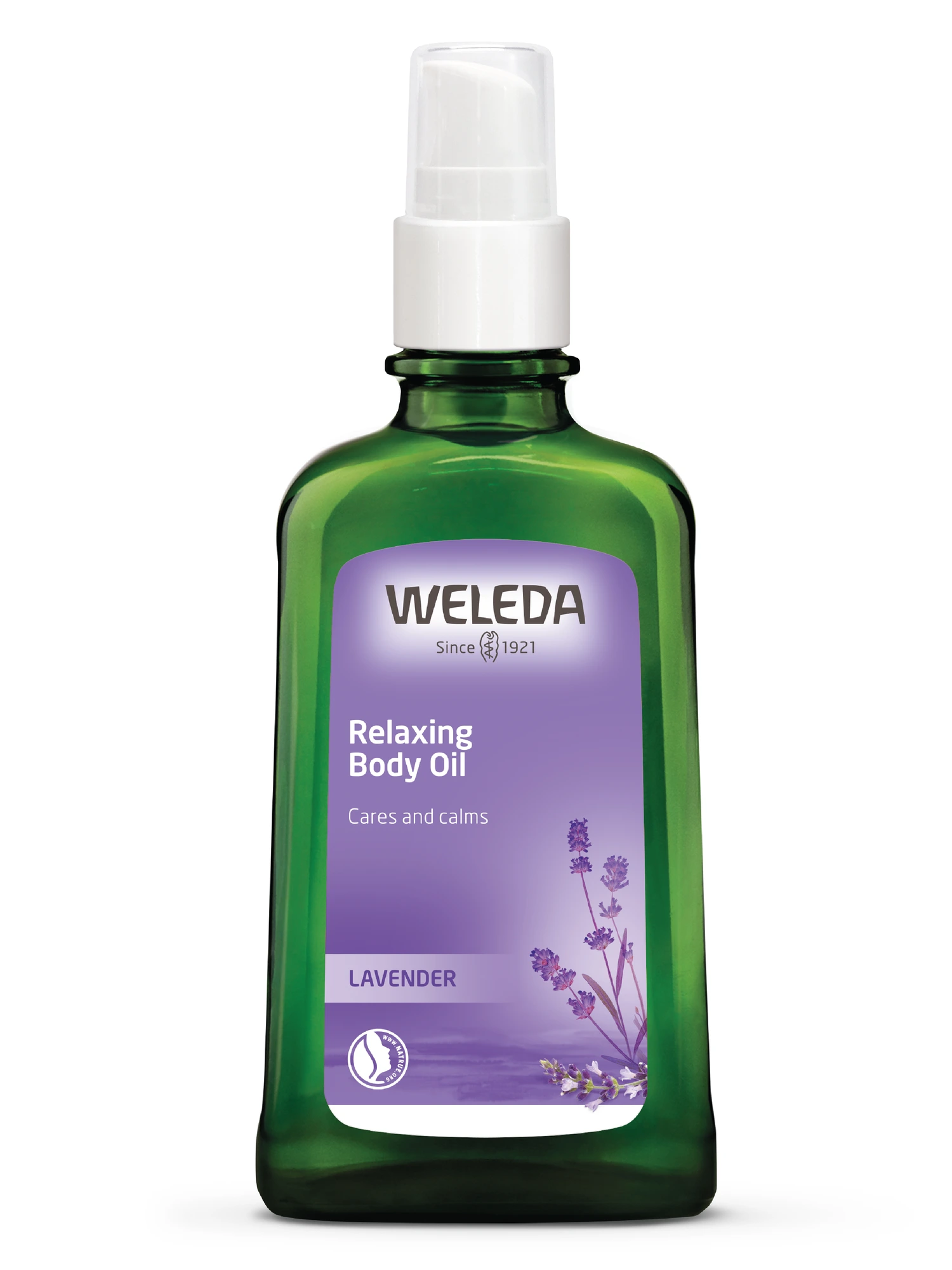 Weleda lavender relaxing body oil 100 ml