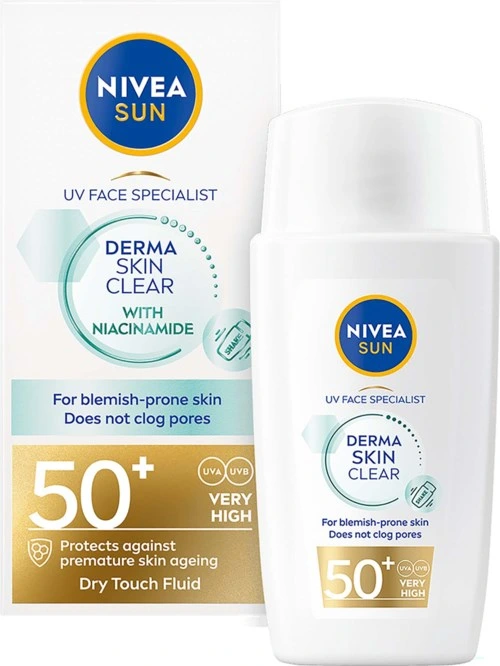 NIVEA SUN UV Face Specialist Derma Skin Clear SPF50+ 40 ml
