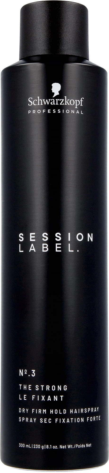 Schwarzkopf Professional Session Label THE STRONG Dry Firm Hold Hairspray 300 ml