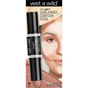 Wet N Wild MegaGlo Dual-Ended Contour Stick Light/Medium