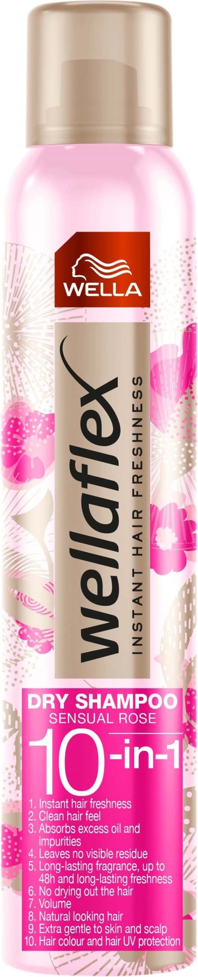 Wella Styling Wellaflex Dry Shampoo Sensual Rose 180 ml