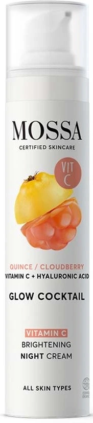 Mossa Glow Cocktail Glow Cocktail Vitamin C Brightening Night Cream 50 ml