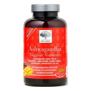 New Nordic Ashwagandha Gummies – Mental balanse med smak 60 stk