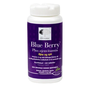Blue Berry pluss Øyenvitamin 240 tabletter