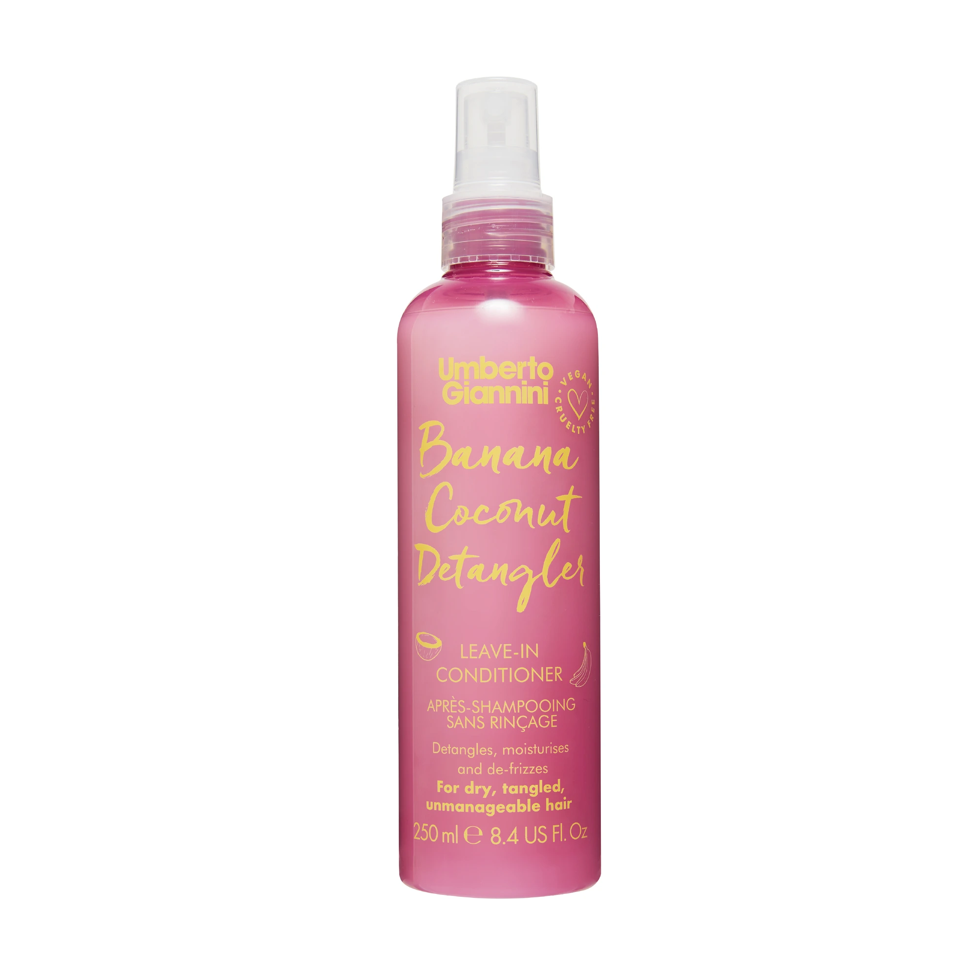 Umberto Giannini Banana Detangler Spray, 250 ml