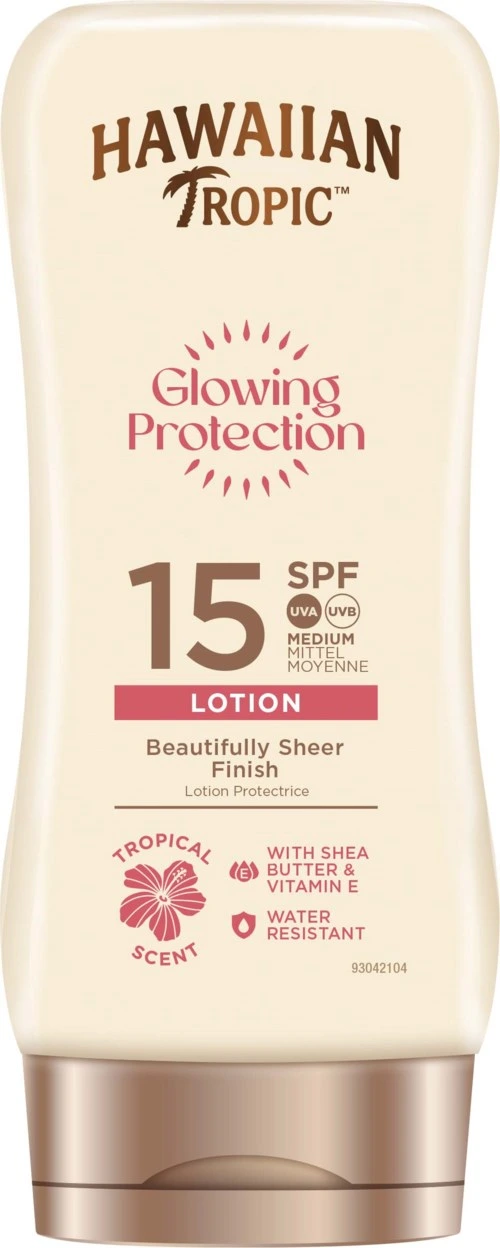 Hawaiian Tropic Glowing Protection Lotion SPF15 180 ml