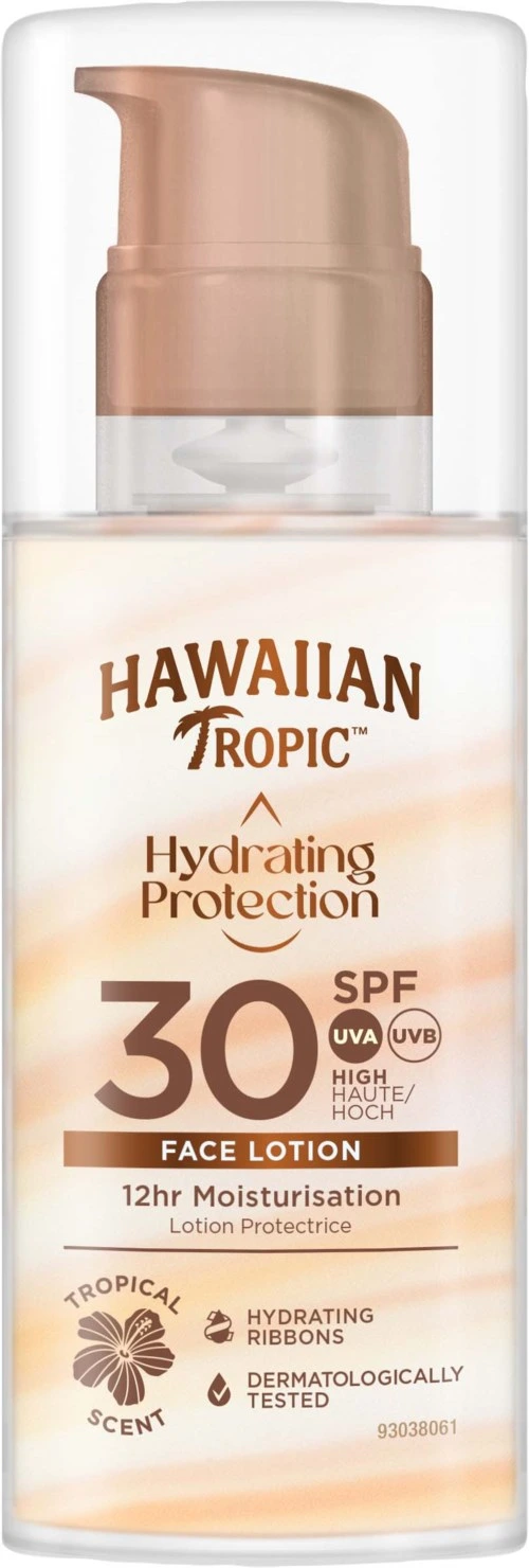 Hawaiian Tropic Hydrating Protection Face SPF30 50 ml