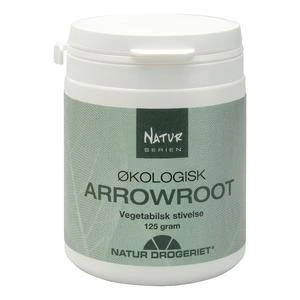 Arrowroot Økologisk 125 g pulver – Naturlig fortykningsmiddel og glutenfritt mel