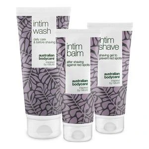 Australian Bodycare 3 Shaving products - against red spots after intimate shaving