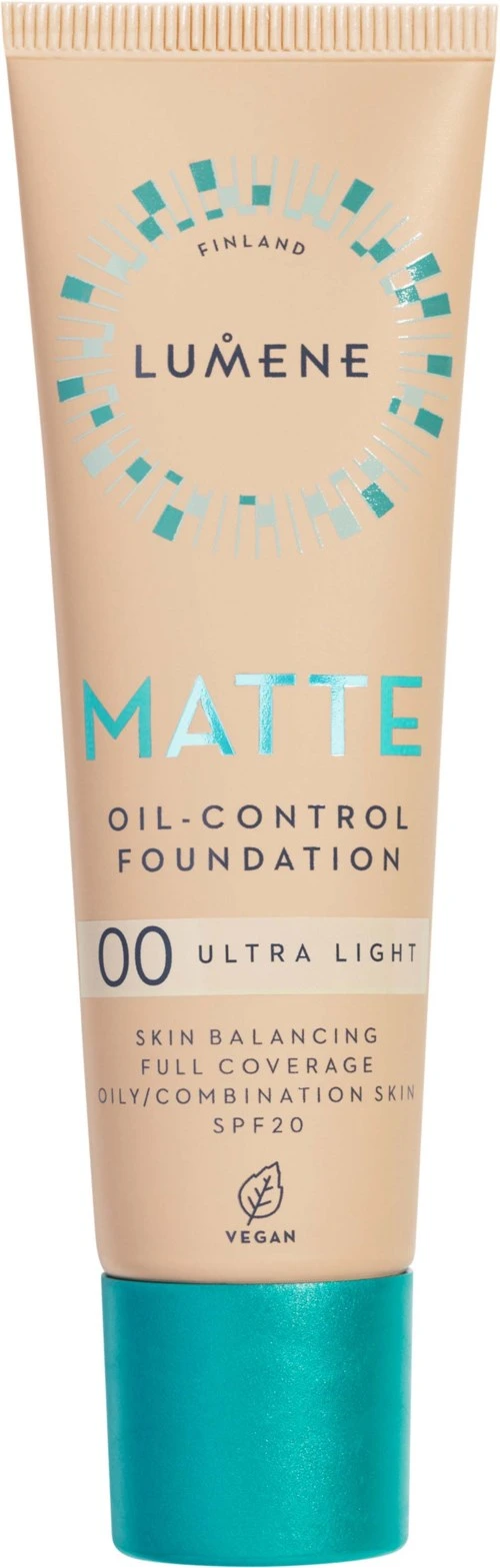 Lumene Matte Oil-Control Foundation SPF20 00 Ultra Light