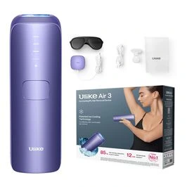 Air 3 Sapphire Ice Cooling IPL Hair Removal Device Purple