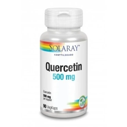 Solaray Quercetin 500 mg – 90 kapsler | Antioksidantstøtte