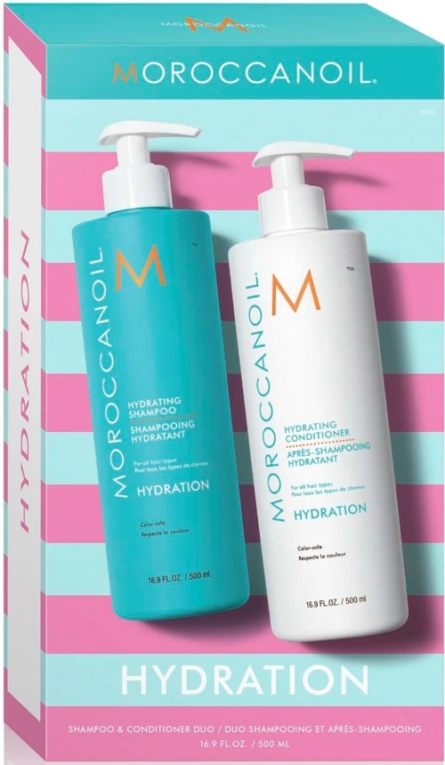Moroccanoil Hydration Shampoo & Conditioner Duo + High Shine Gloss Mask 15 ml