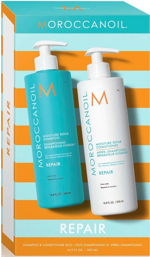 Moroccanoil Repair Shampoo & Conditioner Duo + High Shine Gloss Mask 15 ml