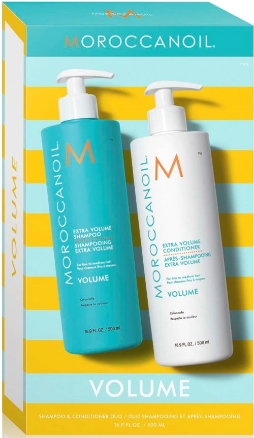 Moroccanoil Volume Shampoo & Conditioner Duo + High Shine Gloss Mask 15 ml