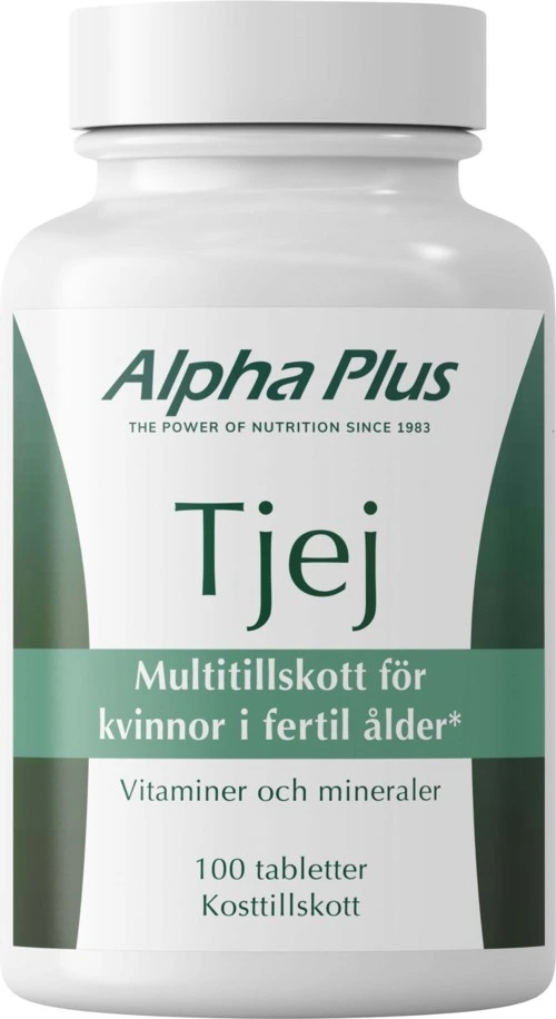 Alpha Plus Tjej 100 stk