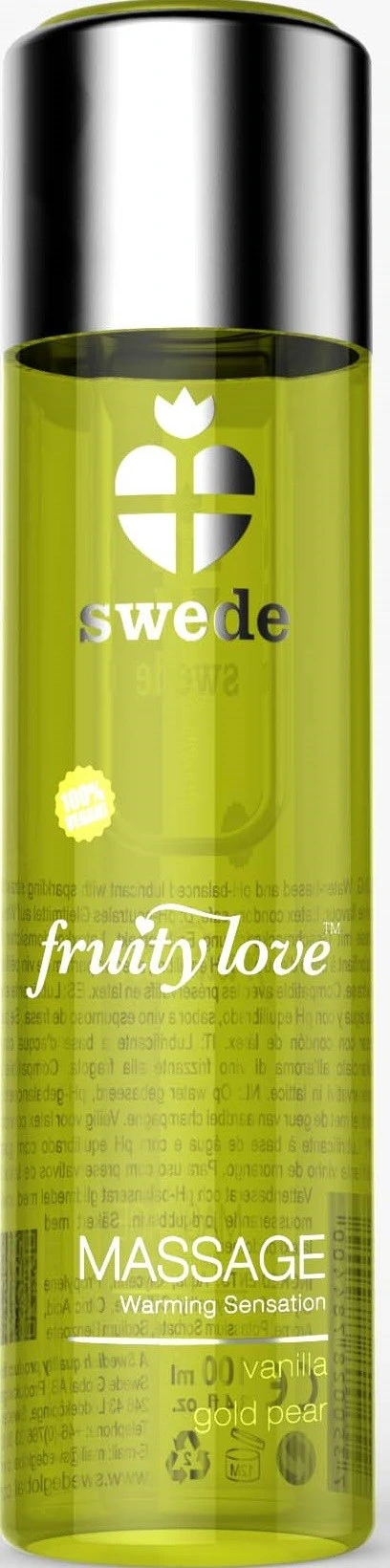 Swede Fruity Love Massage Vanilla Gold Pear 120 ml