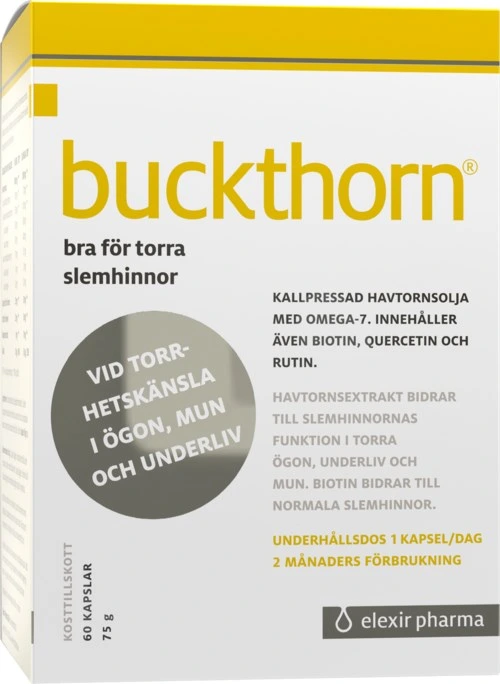 Elexir Pharma Buckthorn 60 stk