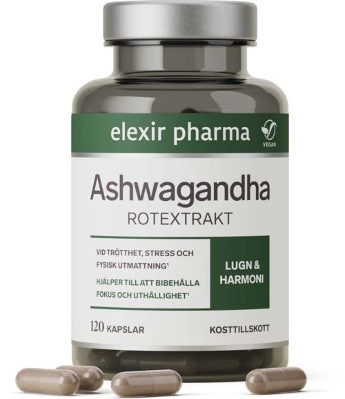Elexir Pharma Ashwaganda 120 stk