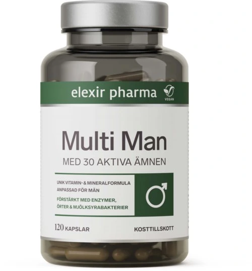 Elexir Pharma Multi Man 120 stk