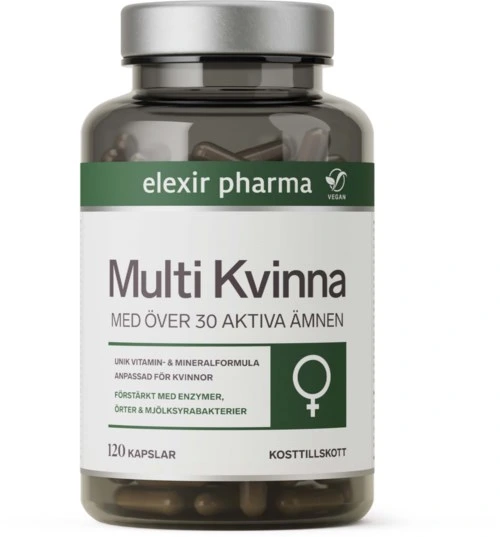 Elexir Pharma Multi Kvinna 120 stk