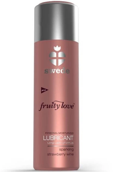 Swede Fruity Love Lubricant Sparkling Strawberry Wine 100 ml